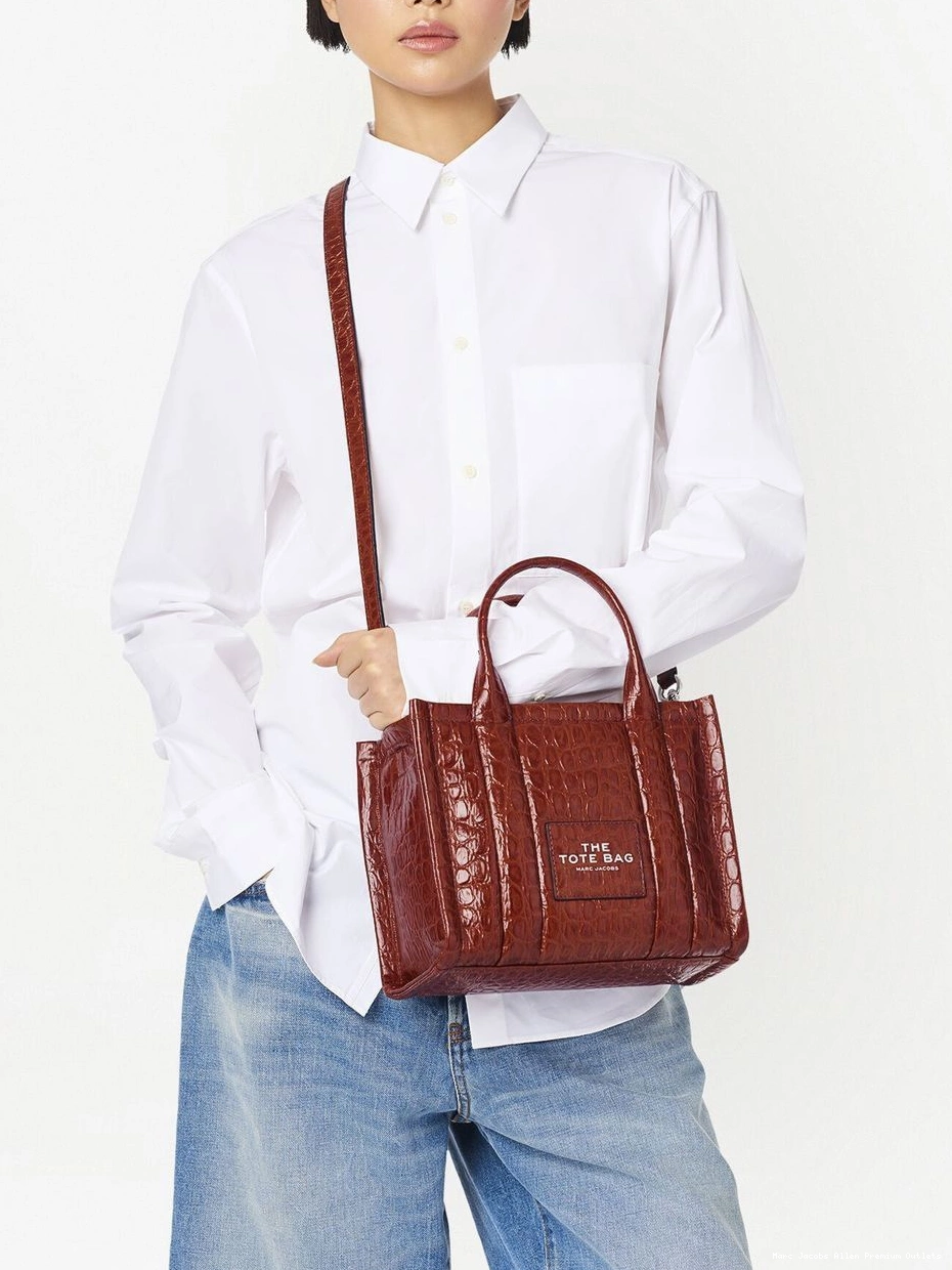 Cheap Small Women Jacobs bag The Croc-Embossed Tote Marc 0731